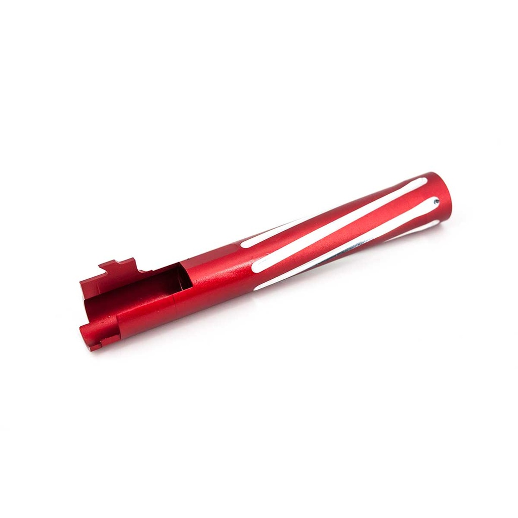 CAÑON EXTERNO TORNADO DUAL HI-CAPA 5.1 UNISOFT ROJO/PLATA