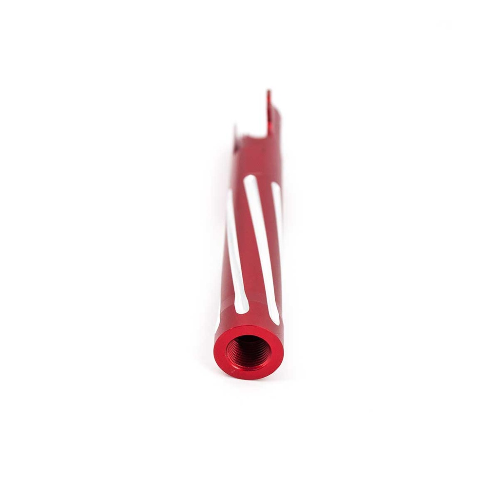 CAÑON EXTERNO TORNADO DUAL HI-CAPA 5.1 UNISOFT ROJO/PLATA