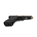 PISTOLA WE G34 ETCHED FULL METAL DORADO NEGRA