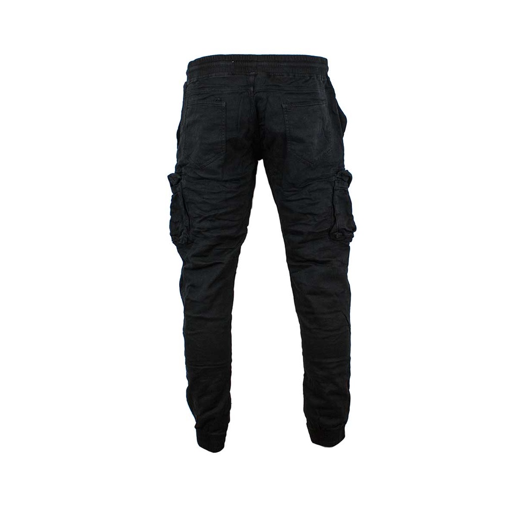 PANTALON LEOX CARGO NEGRO