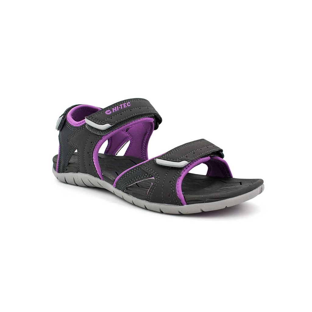 SANDALIA HITEC KURILES MUJER GRIS-MORADO