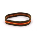 PULSERA ELASTICA GUARDIA CIVIL ESTRECHA VERDE