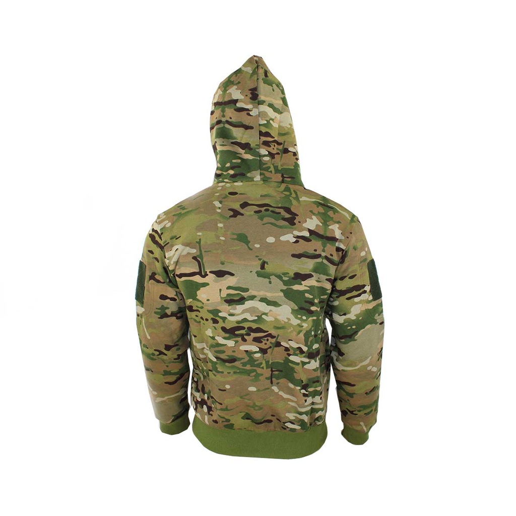 SUDADERA IMMORTAL TACTICA C/CREMALLERA MULTICAM