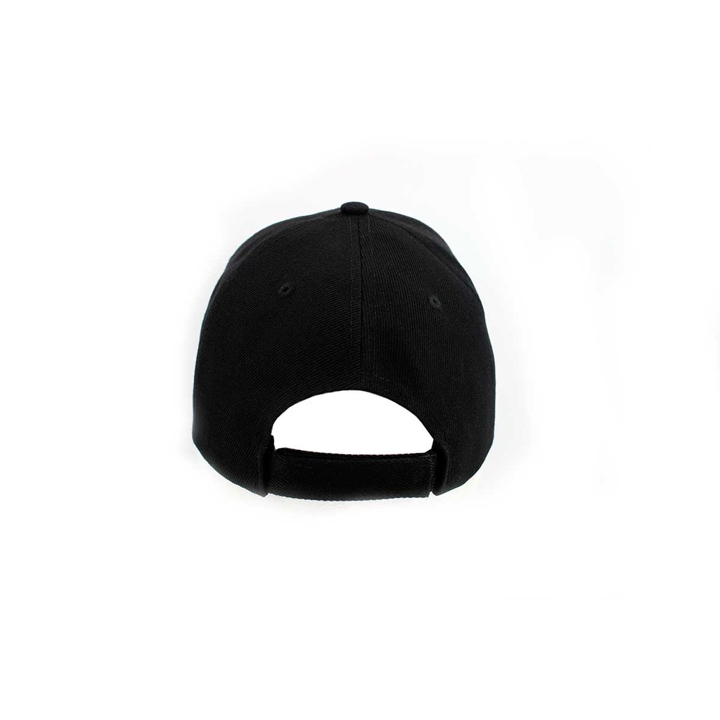 GORRA BORGOÑA ESPAÑA BORDADA NEGRA