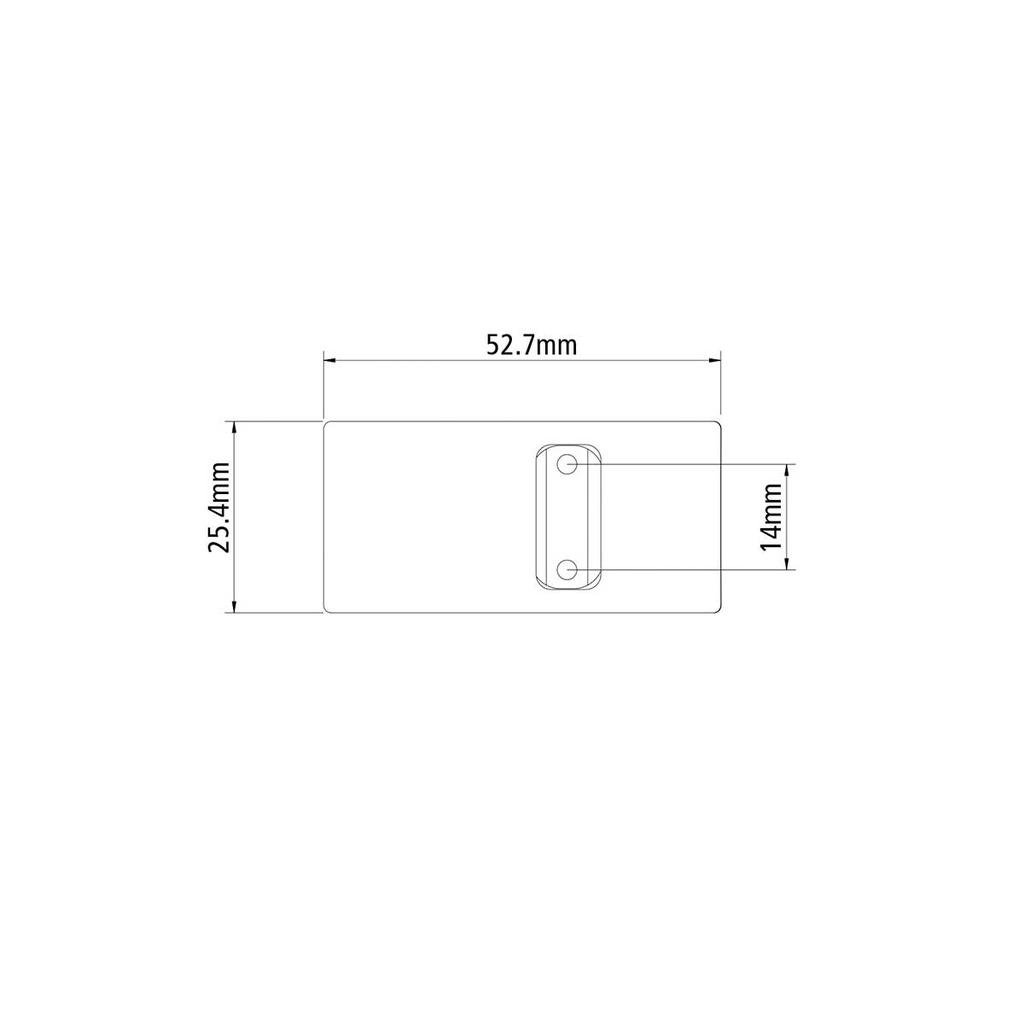 ADAPTADOR RMR PARA SHADOW 2 ASG NEGRO