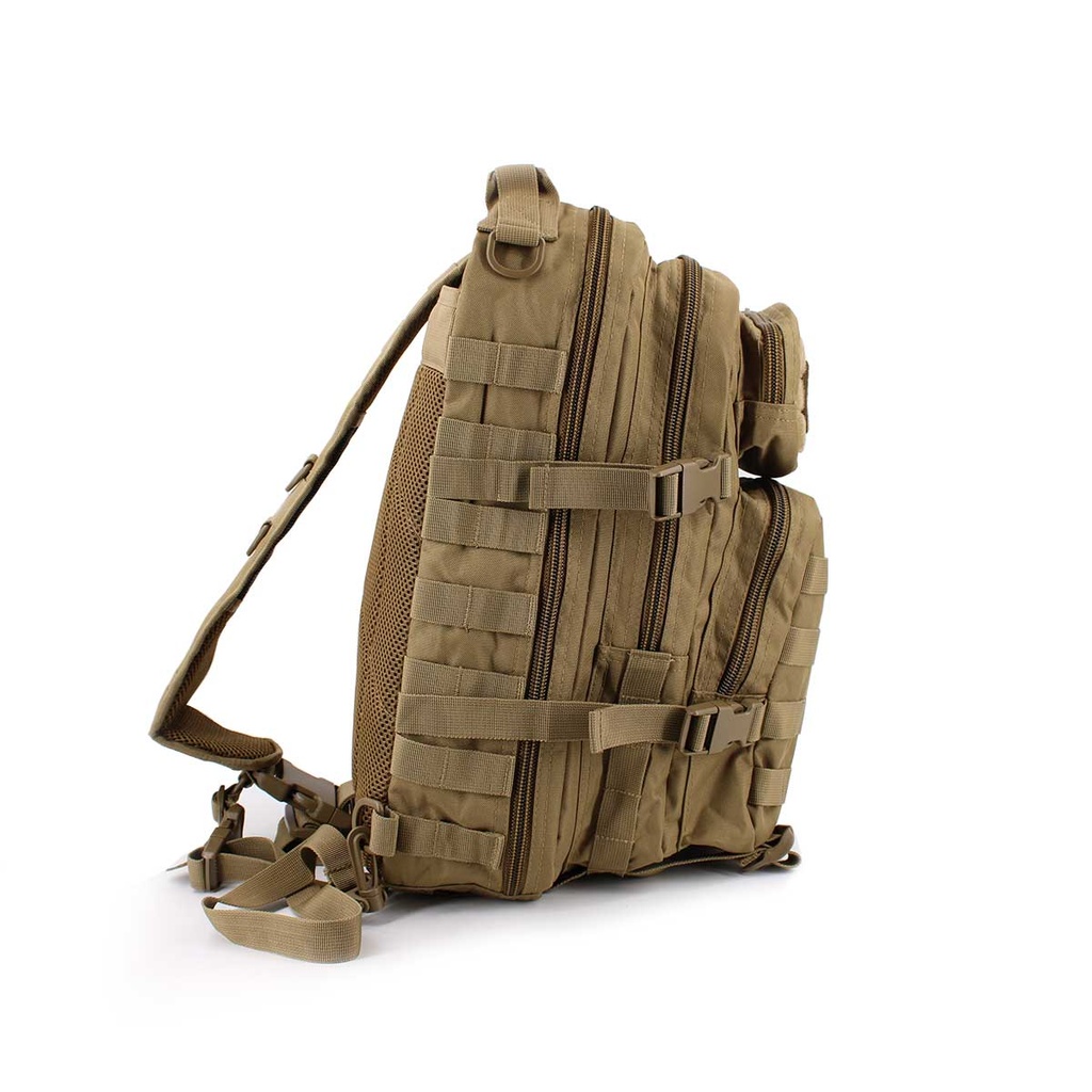 MOCHILA LATERAL IMMORTAL MOLLE VELCROS TAN