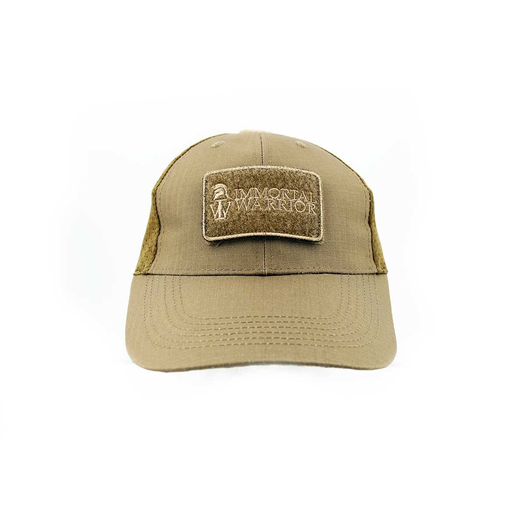 GORRA AIRSOFT VELCROS REJILLA IMMORTAL COYOTE