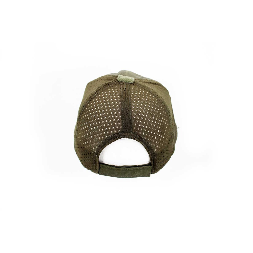 GORRA AIRSOFT VELCROS REJILLA MILTEC VERDE