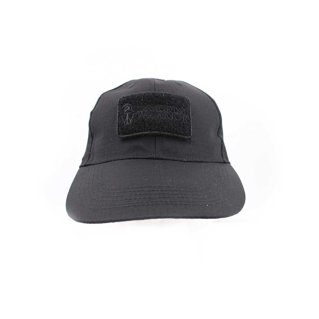 GORRA AIRSOFT VELCROS REJILLA IMMORTAL NEGRA