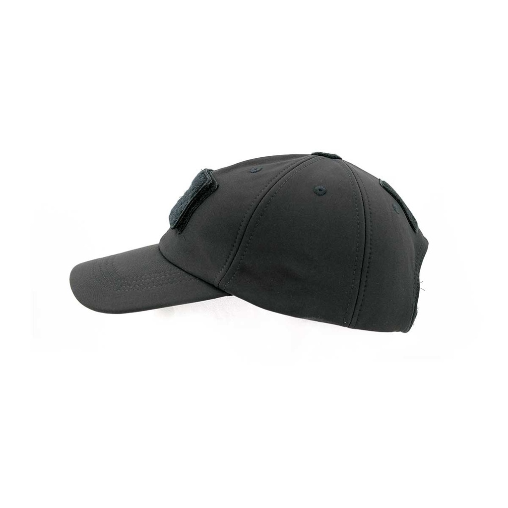 GORRA AIRSOFT SOFTSHELL VELCROS IMMORTAL NEGRA