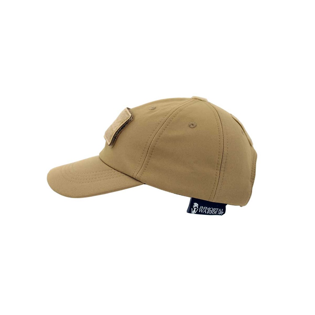 GORRA AIRSOFT SOFTSHELL VELCROS IMMORTAL TAN