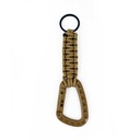 MOSQUETON TACTICO C/PARACORD IMMORTAL TAN