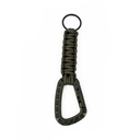 MOSQUETON TACTICO C/PARACORD IMMORTAL VERDE