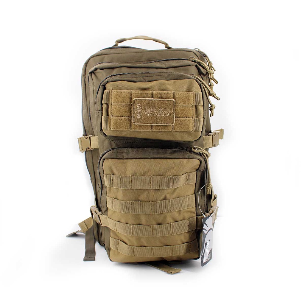 MOCHILA IMMORTAL MOLLE ASALTO II GR. 36L VERDE-TAN