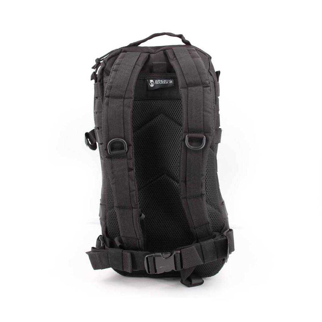 MOCHILA IMMORTAL LASER ASALTO II PEQ. 20L NEGRA