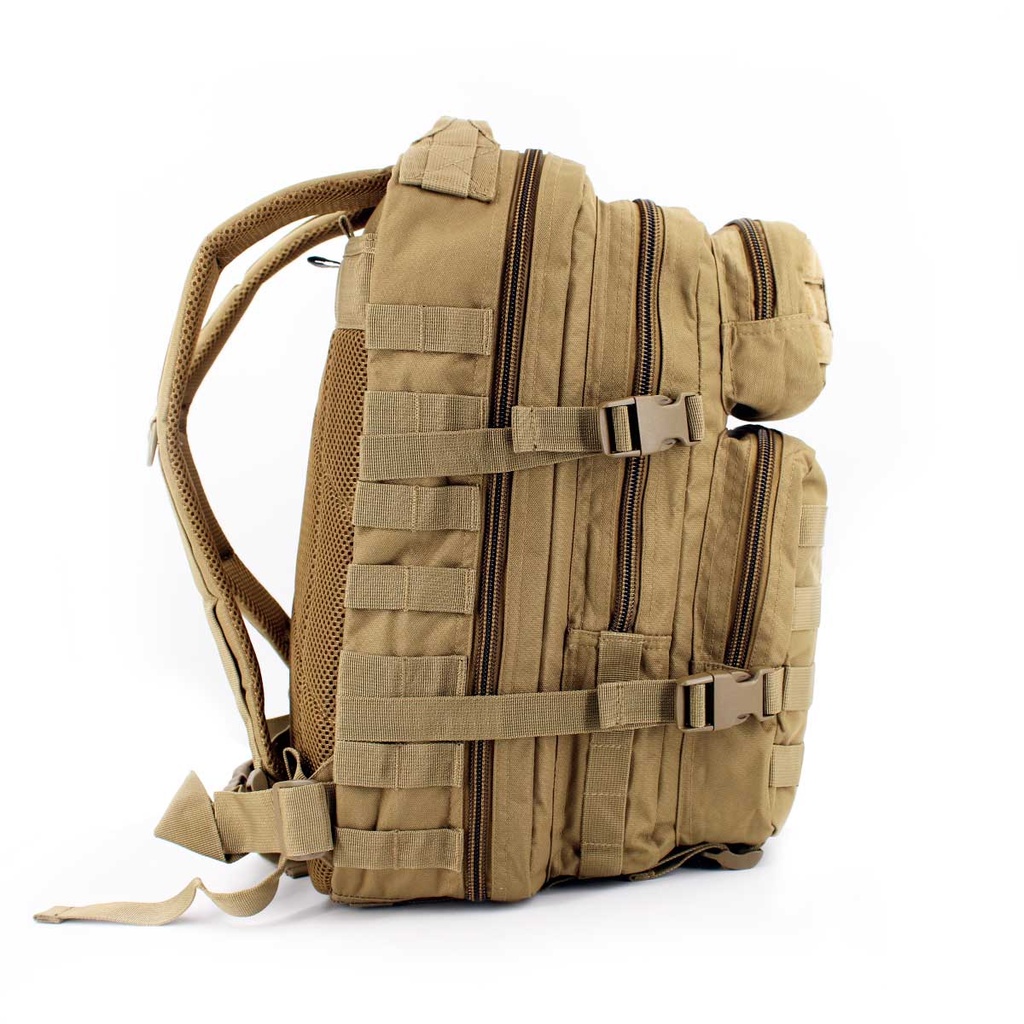 MOCHILA IMMORTAL MOLLE ASALTO PEQ. 20L TAN