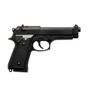 PISTOLA HFC BERETTA 92 HA-118EB MUELLE NEGRA-PLATA