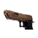 PISTOLA GOLDEN EAGLE HI-CAPA 5.1 ESTILO SAND VIPER PARA RMR GAS TAN