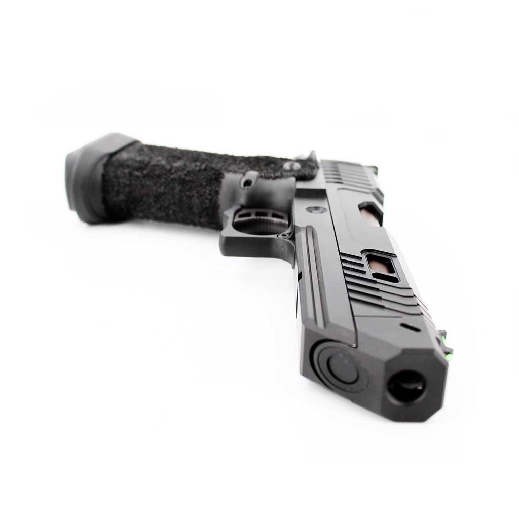 PISTOLA GOLDEN EAGLE HI-CAPA 5.1 ESTILO SAND VIPER GAS NEGRO