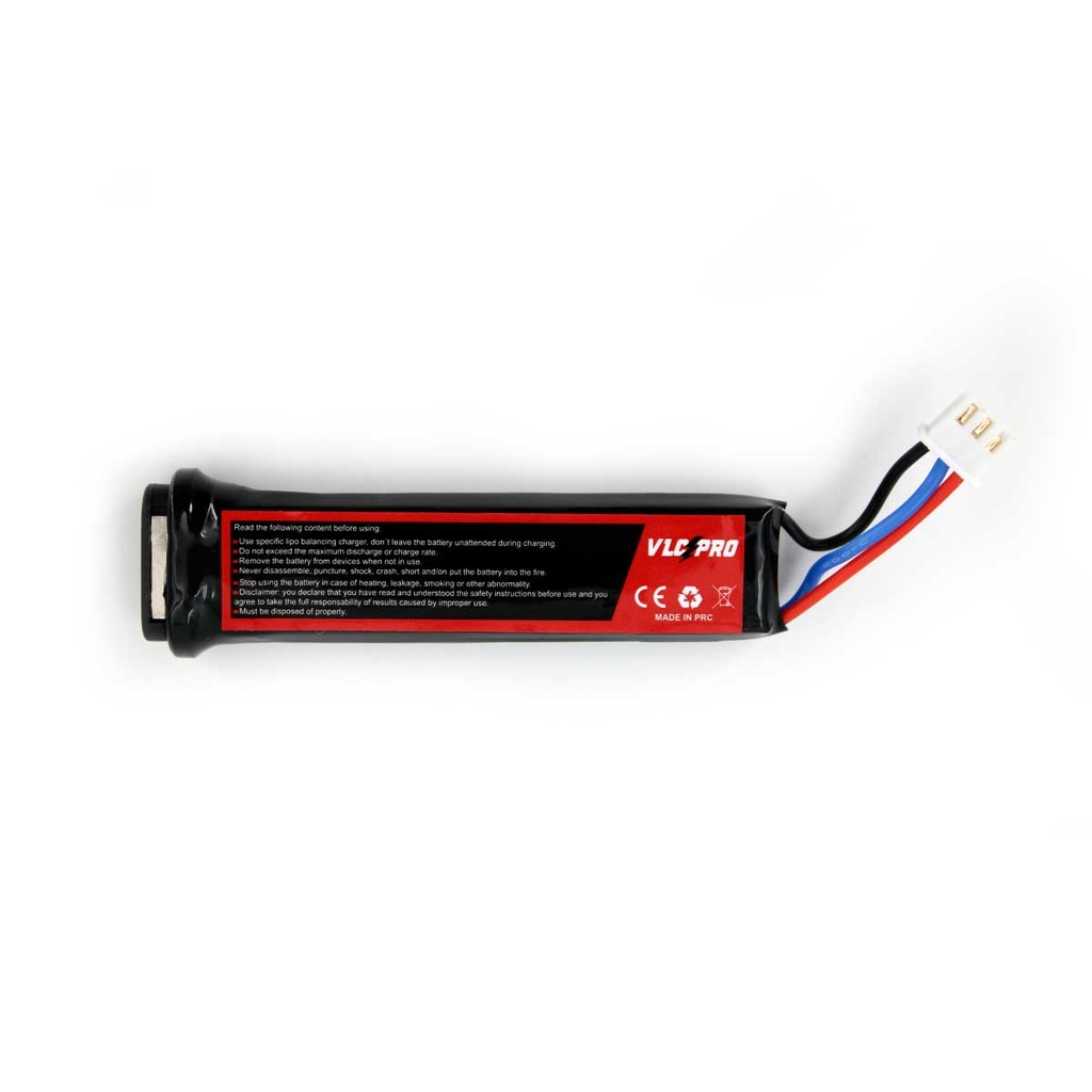 BATERIA VLC PRO LIPO 7.4V 680MAH 25C/50C 1STICK AEP NEGRA