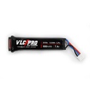 BATERIA VLC PRO LIPO 7.4V 680MAH 25C/50C 1STICK AEP NEGRA