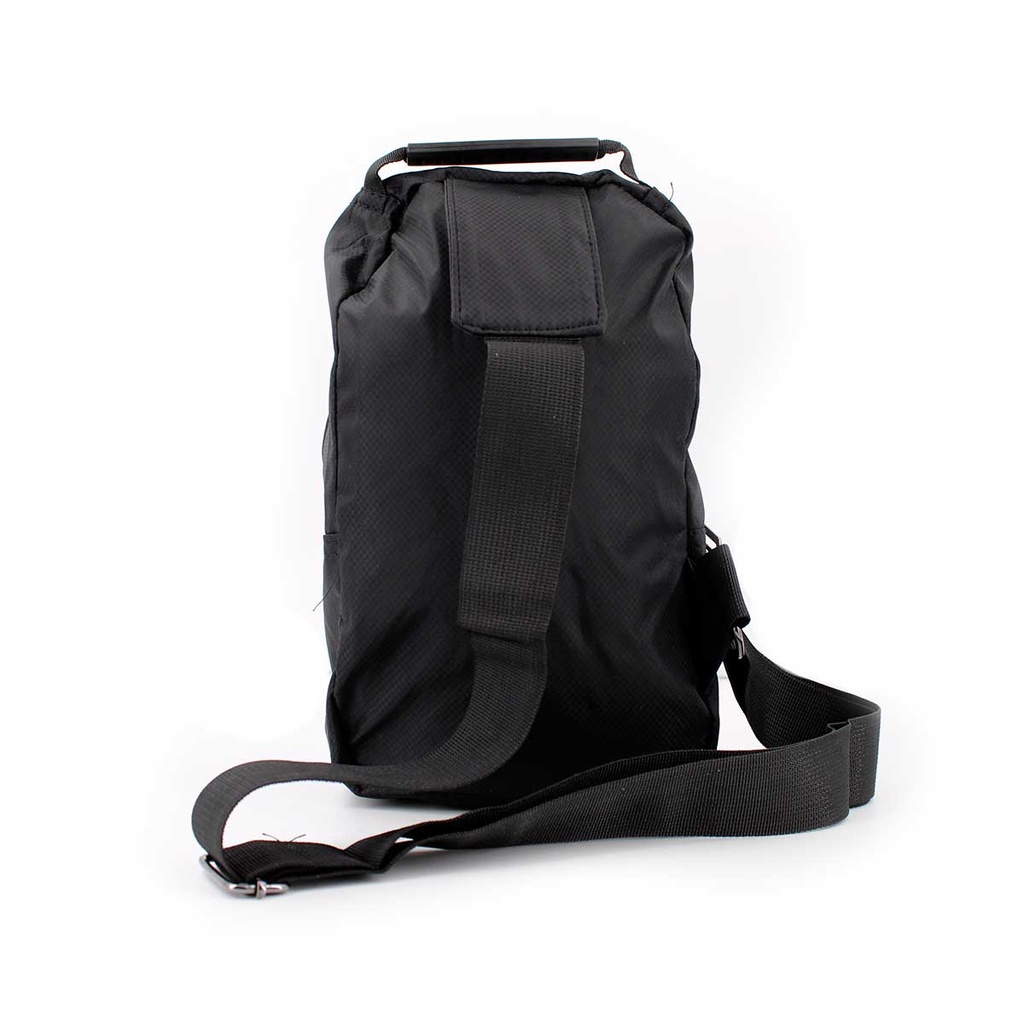 BOLSO ZH SPORT CREMALLERAS LATERAL NEGRO