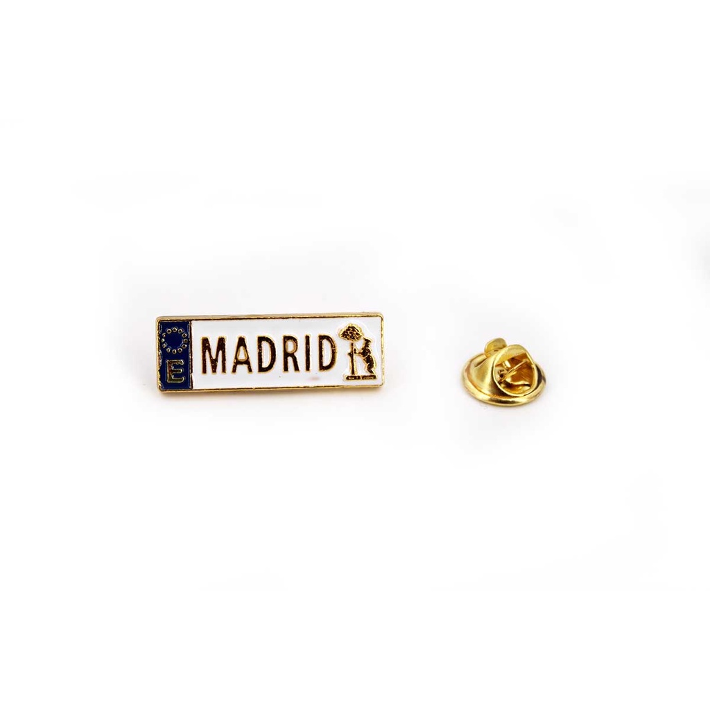 PIN MADRID COMUNIDAD EUROPEA BLANCO