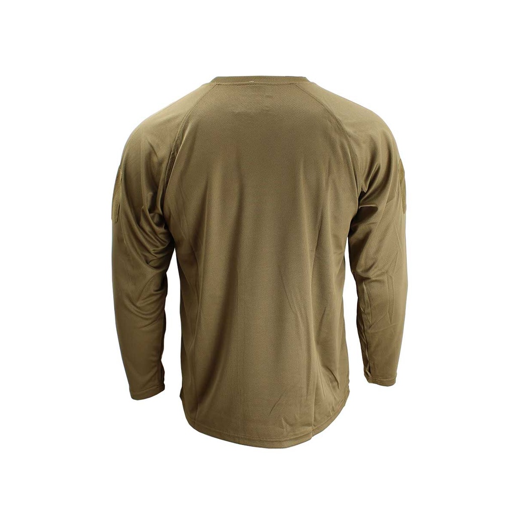 CAMISETA IMMORTAL QUICK DRY TACTICA M/LARGA COYOTE