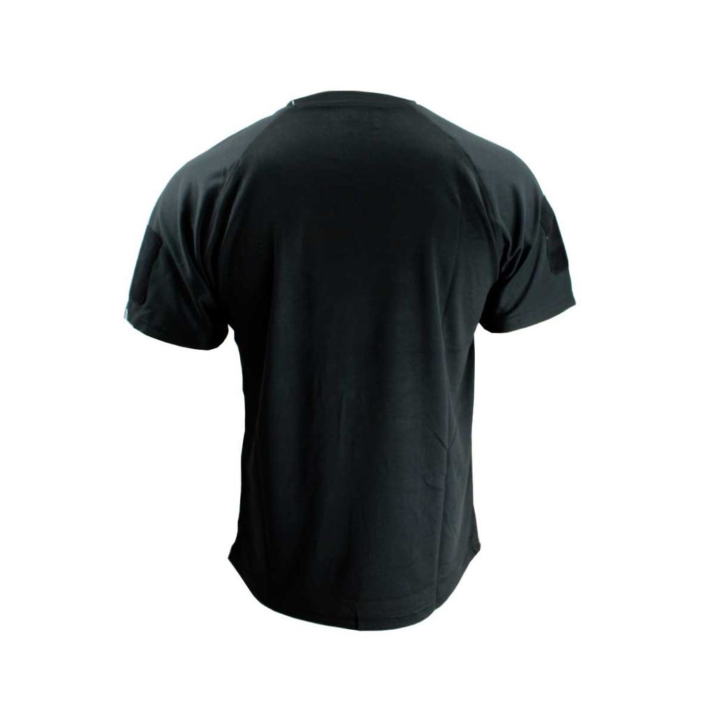 CAMISETA IMMORTAL QUICK DRY TACTICA M/CORTA NEGRA