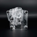 FUNDA PISTOLA RIGIDA CYTAC UNIVERSAL TRANSPARENTE