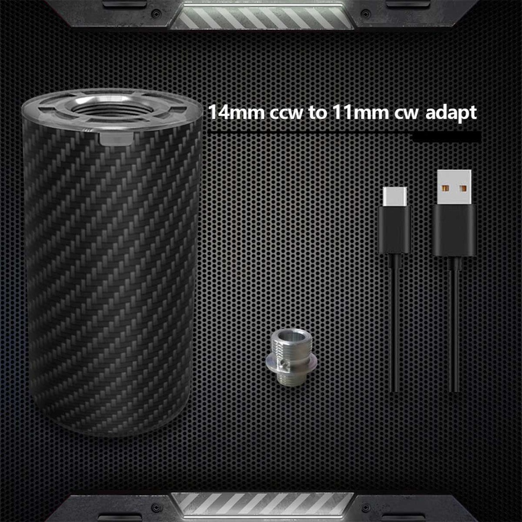 SILENCIADOR TRAZADOR T238 NANO NEGRO