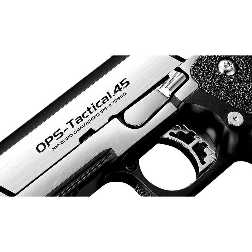 PISTOLA MARUI HI-CAPA DUAL STAINLESS GAS NEGRO-PLATA