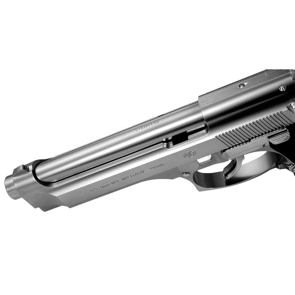 PISTOLA MARUI M92F GAS NEGRA-PLATA