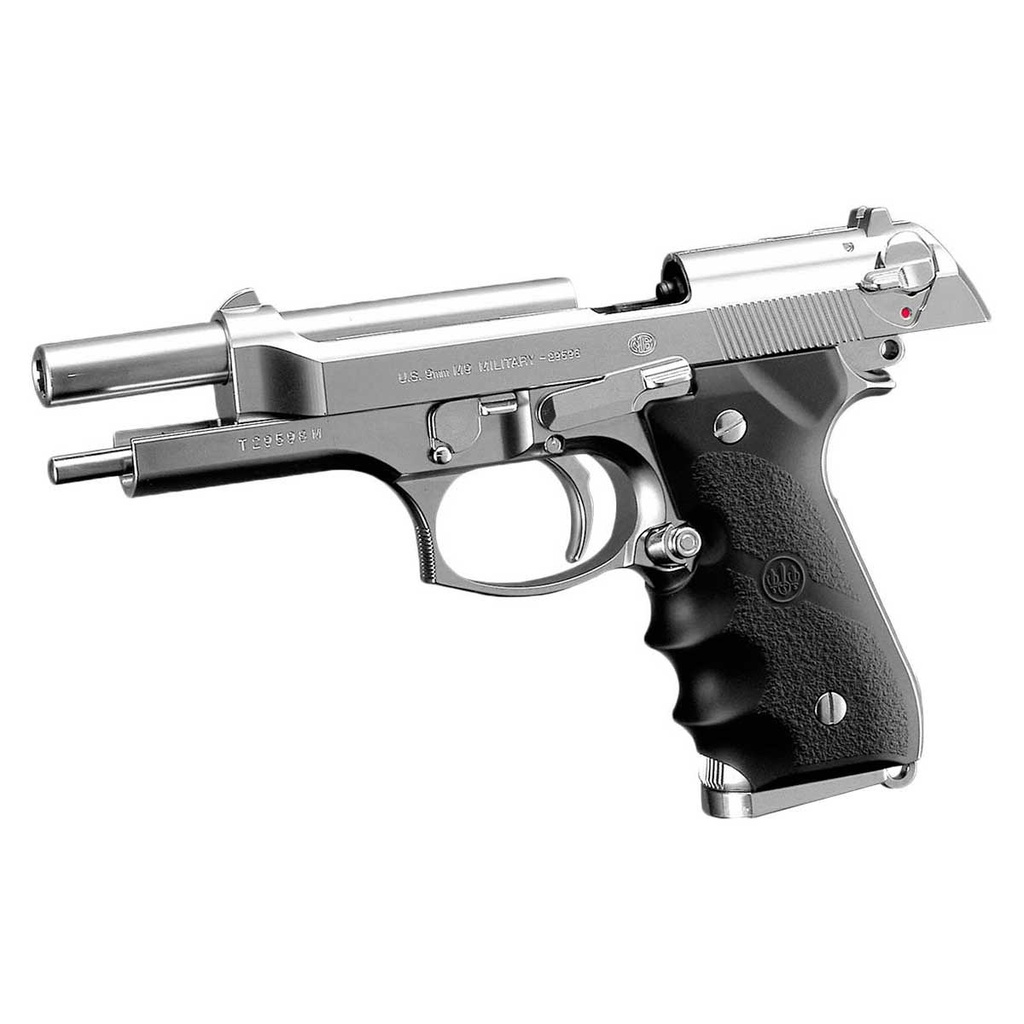 PISTOLA MARUI M92F GAS NEGRA-PLATA