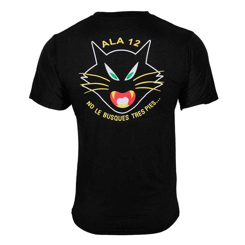 CAMISETA IMMORTAL ALA 12 GATO NEGRA