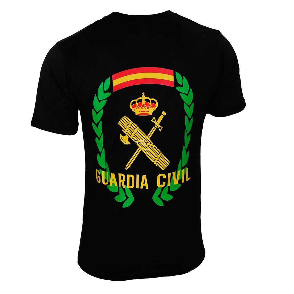 CAMISETA IMMORTAL GUARDIA CIVIL LAUREL NEGRA