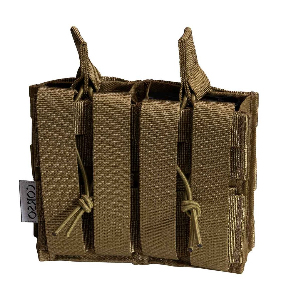 POUCH CORSO CARGADOR G36 DOBLE DAGGER MOLLE COYOTE