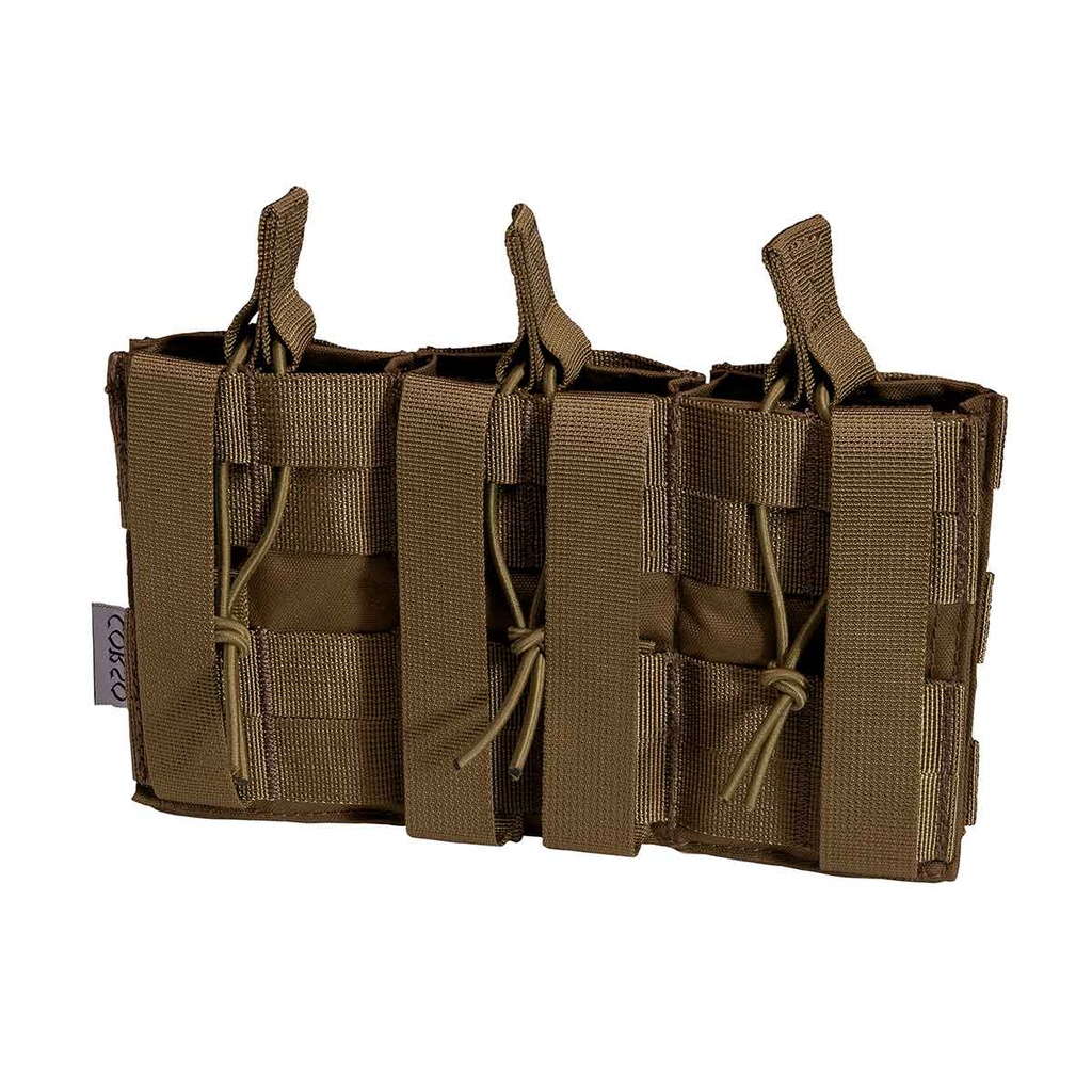 POUCH CORSO CARGADOR M4 TRIPLE DAGGER MOLLE COYOTE