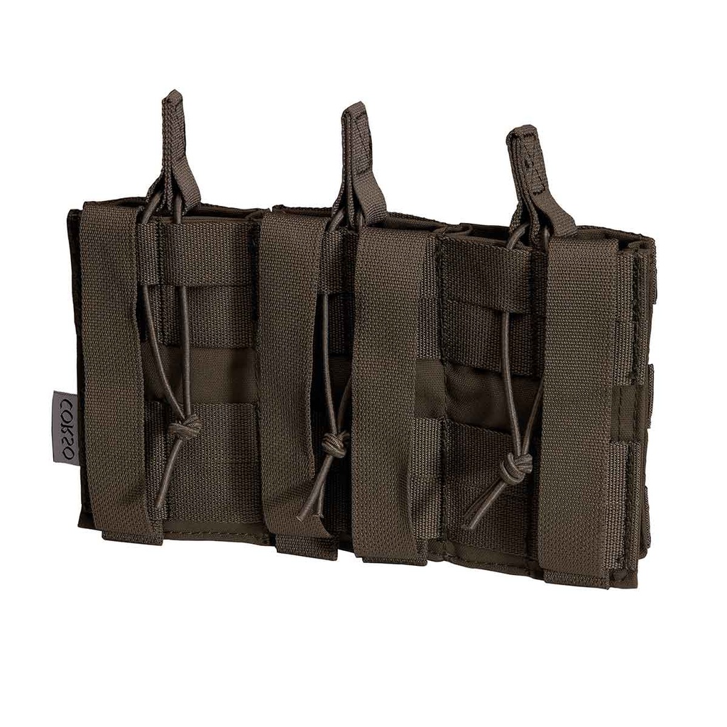 POUCH CORSO CARGADOR M4 TRIPLE DAGGER MOLLE RANGER GREEN