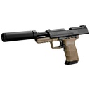 PISTOLA MARUI HK45 TACTICAL GAS NEGRA-TAN