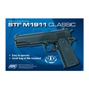 PISTOLA ASG STI M1911 MUELLE NEGRO