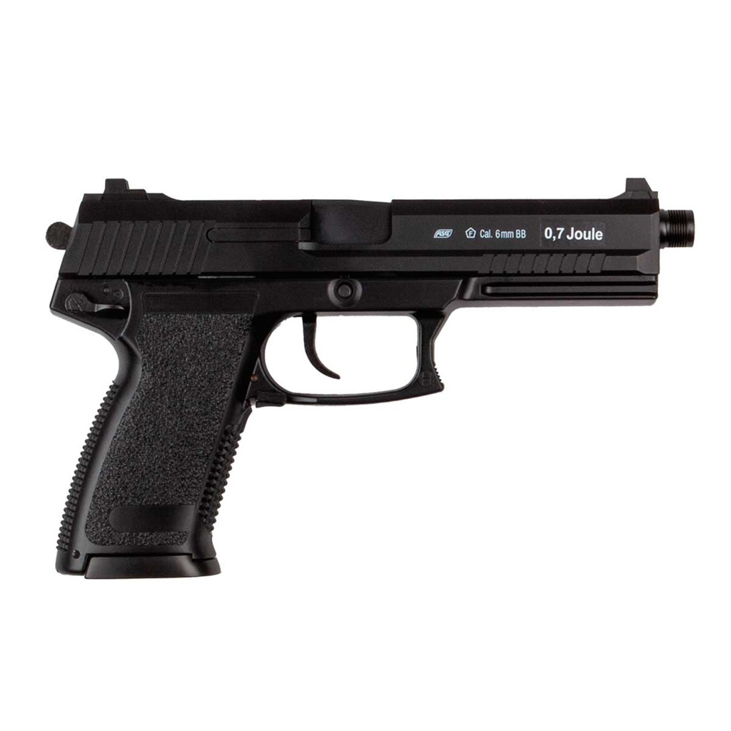 PISTOLA ASG MK23 GAS C/SILENCIADOR NEGRA