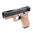 PISTOLA WE G18 V4 FULL METAL TAN-NEGRO