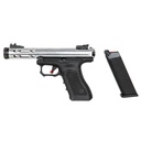 PISTOLA WE GALAXY GAS PLATA