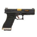 PISTOLA WE G17 CUSTOM-1 FULL METAL NEGRA