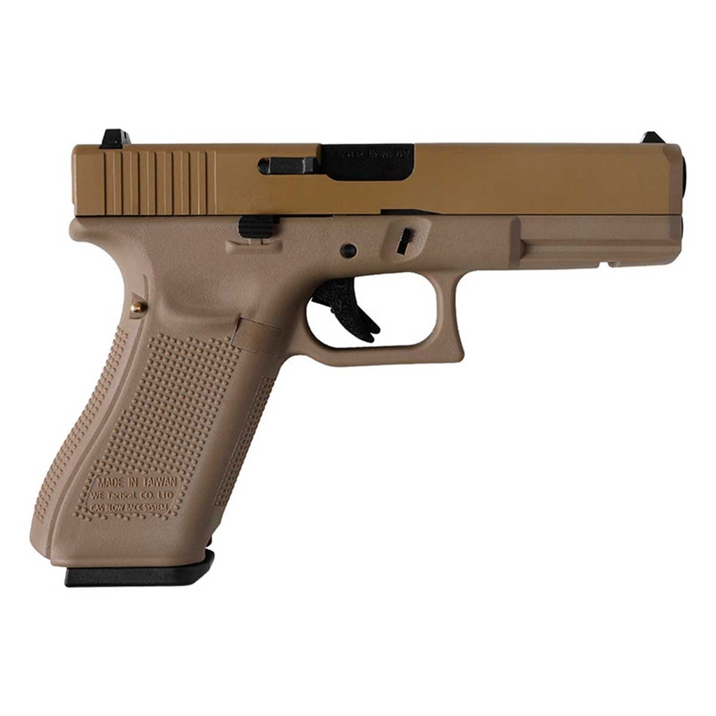 PISTOLA WE G17 V5 FULL METAL TAN