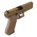 PISTOLA WE G17 V5 FULL METAL TAN