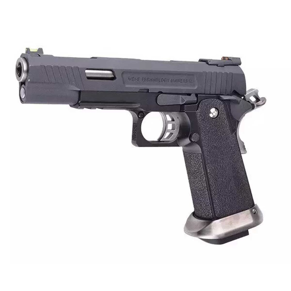 PISTOLA WE HI-CAPA 5.1 REX LONG FULL METAL NEGRA