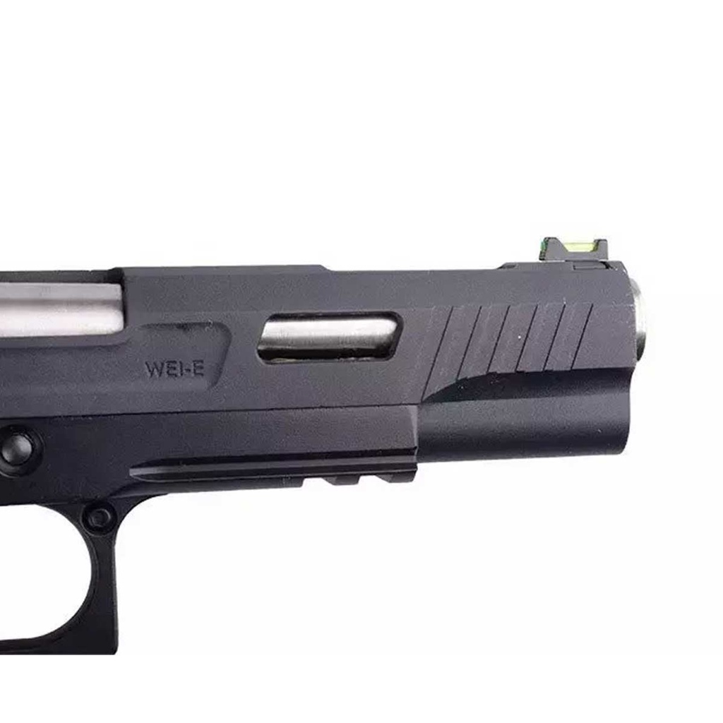 PISTOLA WE HI-CAPA 5.1 REX LONG FULL METAL NEGRA