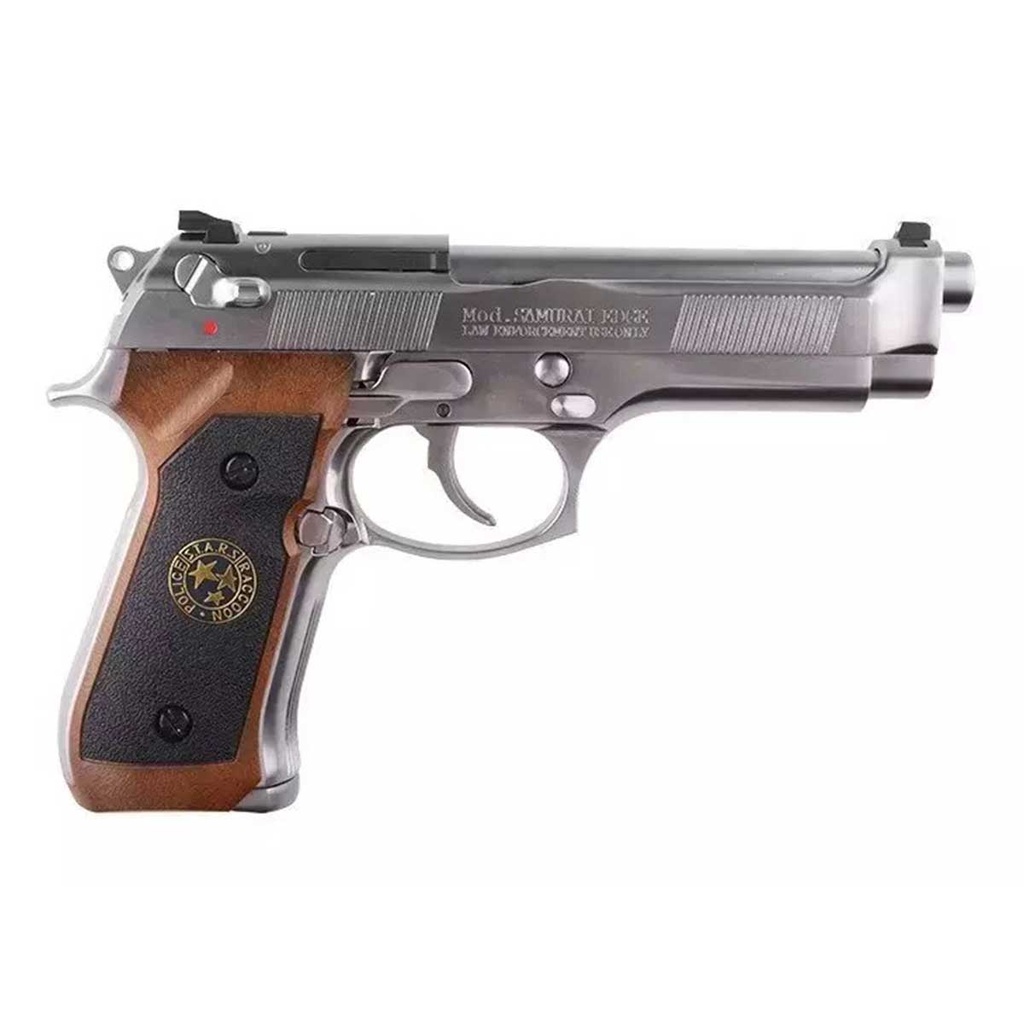 PISTOLA WE M92 SPS FULL METAL PLATA